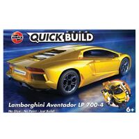 Airfix J6026 Lamborghini Aventador Yellow Quick Build