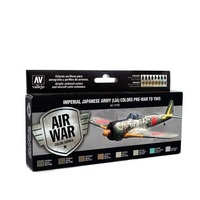 Vallejo Model Air Imperial Japanese Army (IJA) 8 Colour Acrylic Airbrush Paint Set [71152]