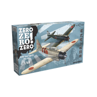 Eduard 1/48 Zero Zero Zero! Dual Combo A6M2 Type 21 Plastic Model Kit [11158]