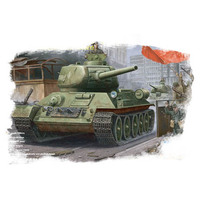 HobbyBoss 1/48 RussianT-34/85(1944 angle-jointed turret) tank Plastic Model Kit [84809]
