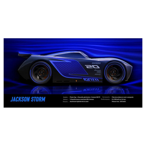 Go!!! Jackson Storm Cars 3 - 727 64084