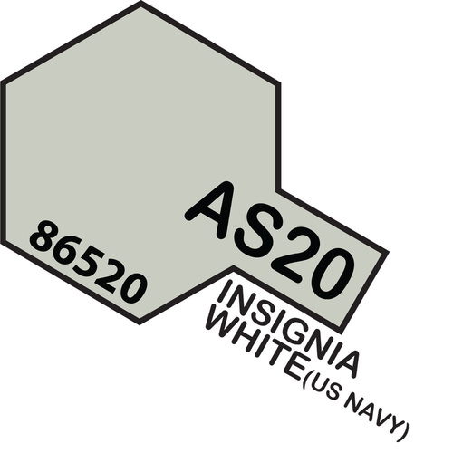 TAMIYA AS-20 INSIGNIA WHITE(US NAVY)