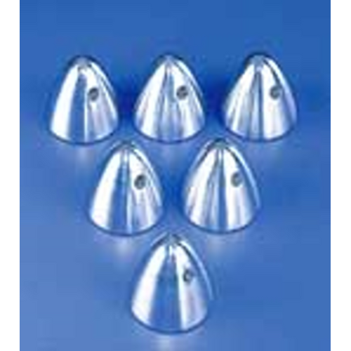 DUBRO 730 1/4in - 28 ALUM SPINNER PROP NUT (1 PC PER PACK)