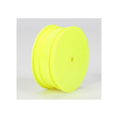 TLR Front Wheel, 10Mm Hex Yellow - 2: 22 - TLR7001