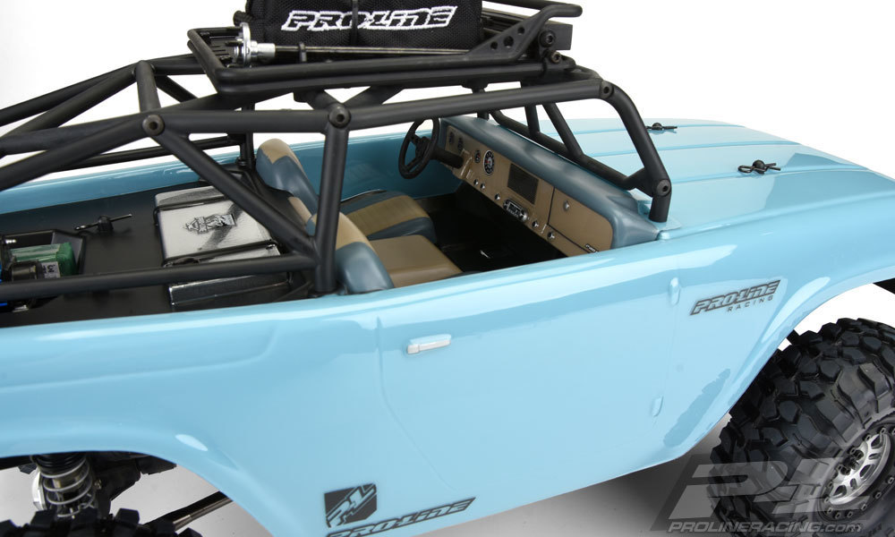 Proline Rear Cage PROLINE AMBUSH CLEAR BODY TRAIL CAGE 12.3 INCH WB CRAWLERS 3505-00 ...