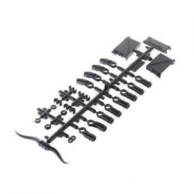 Axial Rod End Set 4mm, AX31186 - AXIC3186