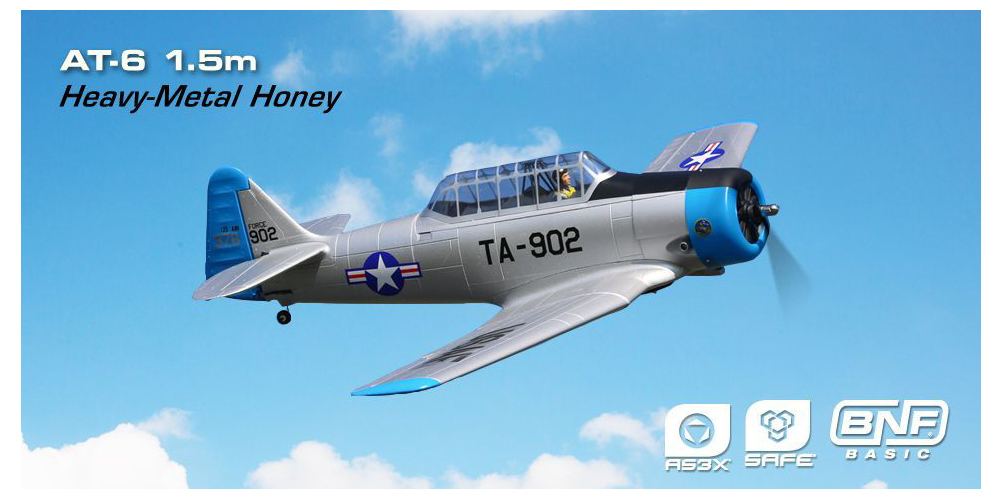 EFlite At6 Texan RC Plane, 1.5M Bnf Basic Efl8750 605482239957 eBay