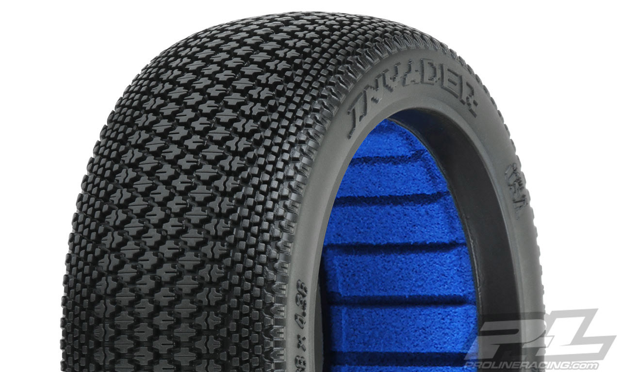Proline Invader PROLINE INVADER M3 SOFT OFF-ROAD 1-8 BUGGY TIRES ONLY - NO INSERT 1PC ...