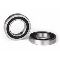TRAXXAS BALL BEARING BLK RUBBER 15X26X5MM (2)