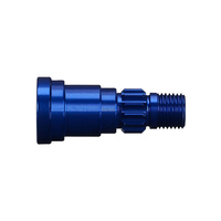 TRAXXAS STUB AXLE ALUM (BLUE-ANODIZED)(1)