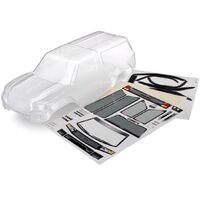 "T/XAS BODY + CAMPER, TRX-4 SPORT, CLEAR"