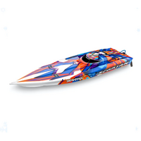 T/XAS 57076-4 Spartan 36in Brushless Muscleboat 1/10 Electric RC Boat Orange