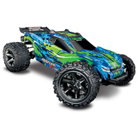 TRAXXAS RUSTLER 4X4 1/10TH BRUSHLESS VXL  no Battery/Charger - 39-67076-4GRN