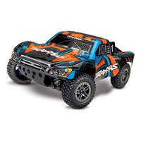 TRAXXAS SLASH ULTIMATE 4X4 BRUSHLESS SHORT COURSE RACE TRUCK  no Battery/Charger -39-68077-4ORNG