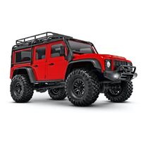 TRAXXAS TRX-4M SCALE & TRAIL CRAWLER LAND ROVER DEFENDER - RED