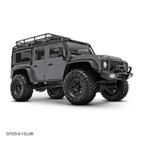 TRAXXAS TRX-4M SCALE & TRAIL CRAWLER LAND ROVER DEFENDER -SILVER