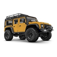 TRAXXAS TRX-4M SCALE & TRAIL CRAWLER LAND ROVER DEFENDER - TAN
