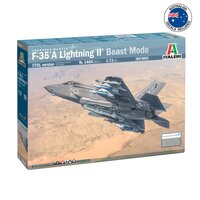 ITALERI LOCKHEED F35A LIGHTNING II (BEAST MODE) 1:72 AUST.DECALS 1/72