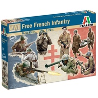ITALERI FRENCH INFANTRY WWII 1:72