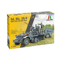 ITALERI SD. KFZ. 10/4 WITH FLAK 30