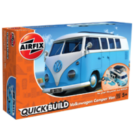 AIRFIX QUICKBUILD VW CAMPER VAN - BLUE