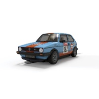 SCALEXTRIC 1/32 VOLKSWAGEN GOLF GTI - GULF EDITION SLOT CAR