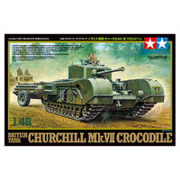 TAMIYA 1/48 CHURCHILL MKVII CROCODILE