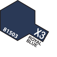 TAMIYA ACRYLIC MINI X-3 ROYAL BLUE