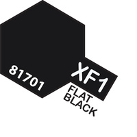 TAMIYA ACRYLIC MINI XF-1 FLAT BLACK