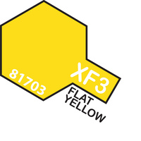 TAMIYA ACRYLIC MINI XF-3 FLAT YELLOW