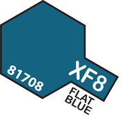 TAMIYA ACRYLIC MINI XF-8 FLAT BLUE