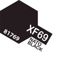 TAMIYA ACRYLIC MINI XF-69 NATO BLACK