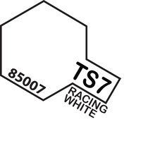 TAMIYA TS-7 RACING WHITE