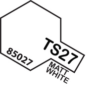 TAMIYA TS-27 MATT WHITE