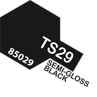 TAMIYA TS-29 SEMI GLOSS BLACK