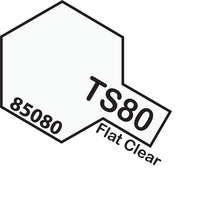 TAMIYA TS-80 FLAT CLEAR