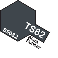 TAMIYA TS-82 RUBBER BLACK