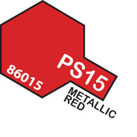 TAMIYA PS-15 METALLIC RED