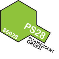 TAMIYA PS-28 FLUORESCENT GREEN