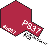 TAMIYA PS-37 TRANSLUCENT RED