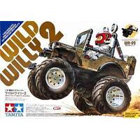 Tamiya 58242 1/10 RC Off Road Car WR-02 Chassis Wild Willy 2000 2 Wheelie