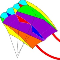 Ocean Breeze Kite Pocket Parafoil - 836