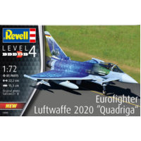 Revell 1/72 Eurofighter Luftwaffe 2020 "Quadriga" Kit