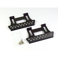 ****Absima Alu. Foot Step for Crawler, Black (2) 