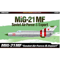 Academy 12311 1/48 MIG-21 MF "Soviet Air Force & Export" Le: Plastic Model Kit