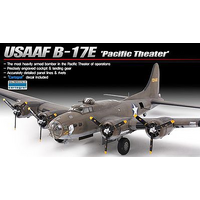 Academy 12533 1/72 USAAF B-17E "Pacific Theater" Flying Fortress Plastic Model Kit