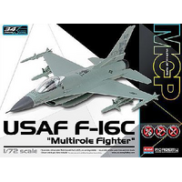 Academy 12541 1/72 USAF F-16C "Multirole Fighter" MCP Plastic Model Kit