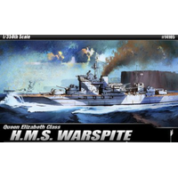 Academy 14105 1/350 Queen Elizabeth Class "H.M.S.Warspite" Plastic Model Kit