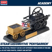 Academy Edukit Steam Locomotive Penydarren Plastic Model Kit [18133]