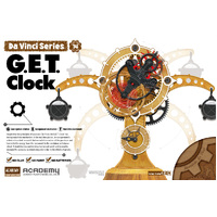 Academy Davinci G.E.T. Clock Plastic Model Kit [18185]